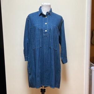 -GAP 1969- Pullover Denim Dress, Size Medium